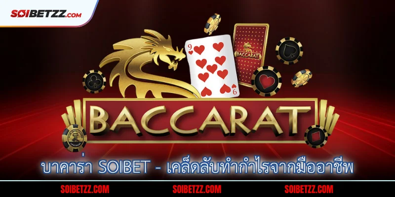บาคาร่า Soibet - เคล็ดลับทำกำไรจากมืออาชีพ