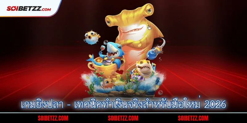เกมยิงปลา - เทคนิคทำเงินจริงสำหรับมือใหม่ 2026